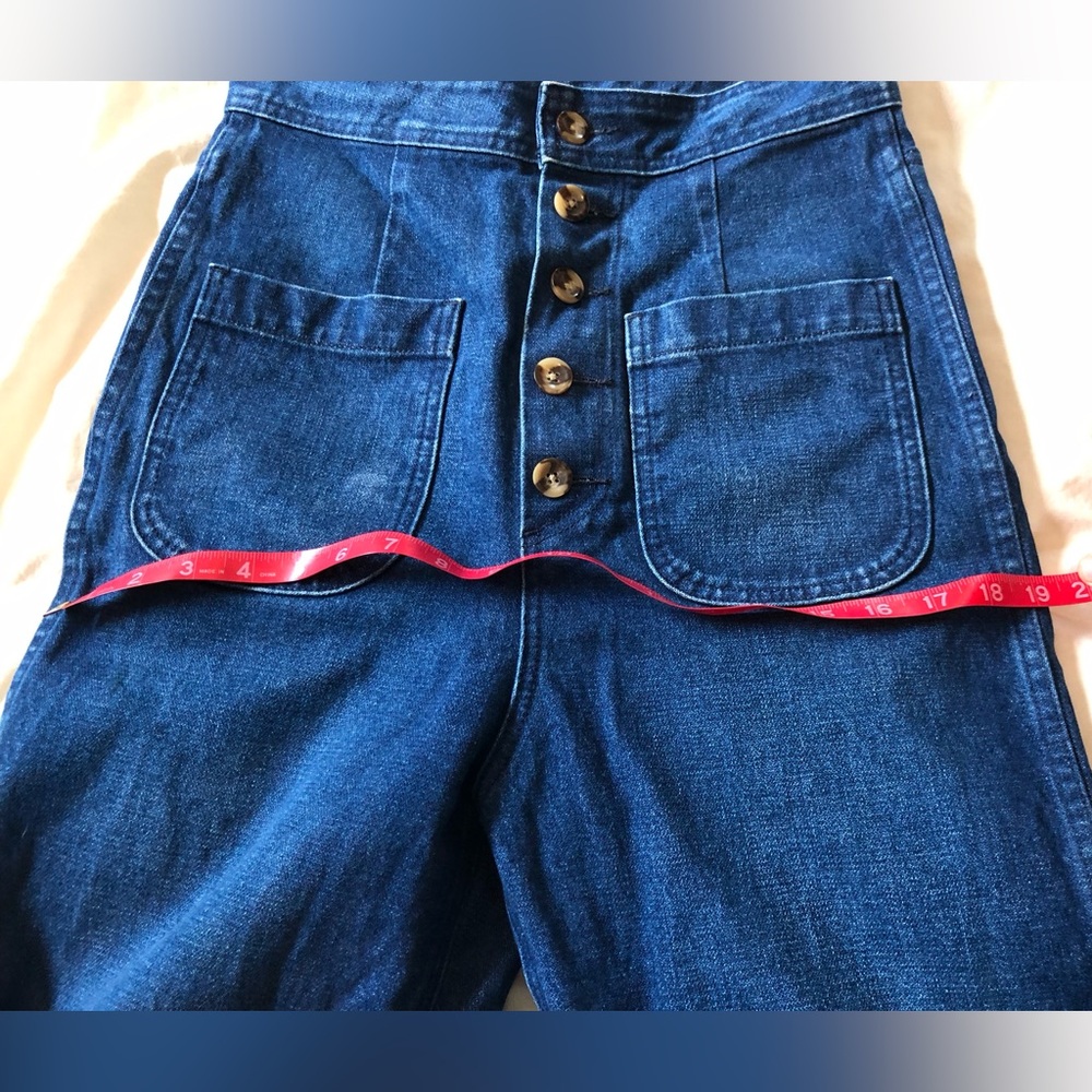Caron Callahan Indigo Cropped Pants - Picture 10 of 11